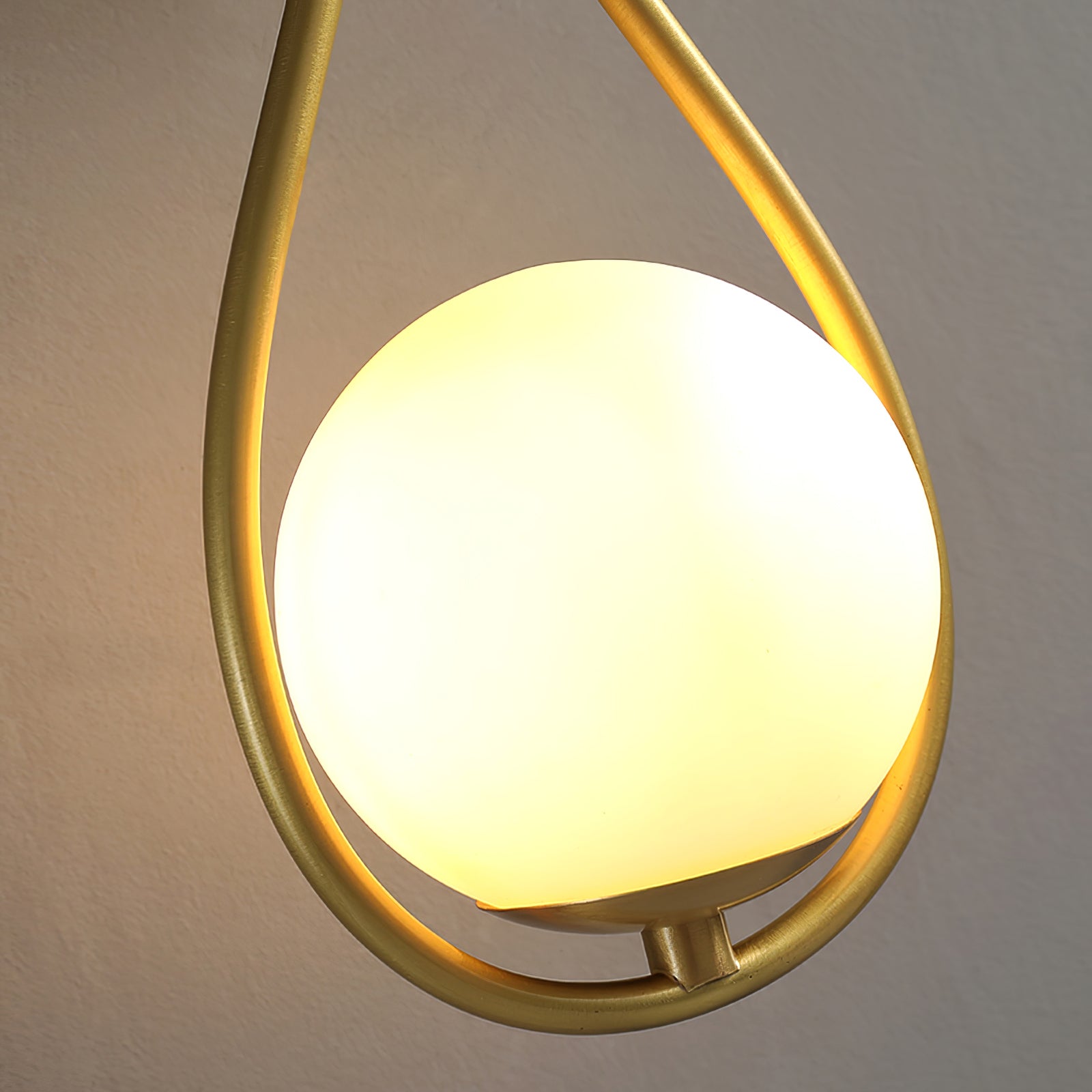 Rominex Modern Minimalist Vanity Brass Glass Wall Lamp-Neutral Decor