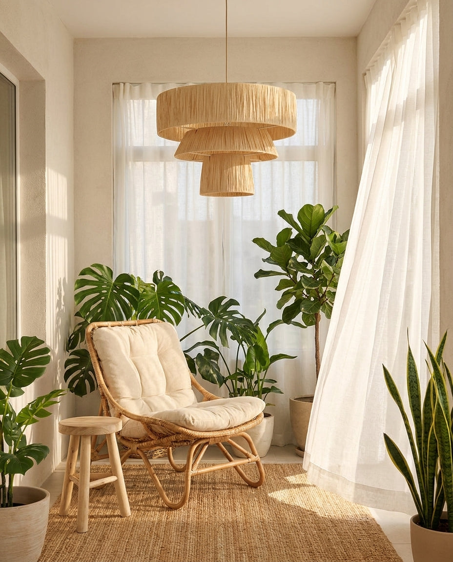 Marisol Woven Pendant Light