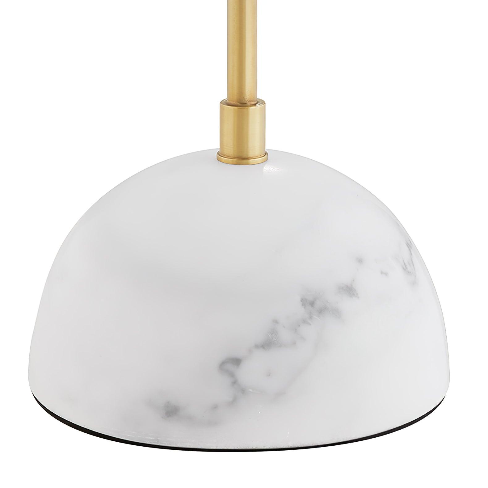 Caleo Elegant Marble Desk Lamp-Neutral Decor