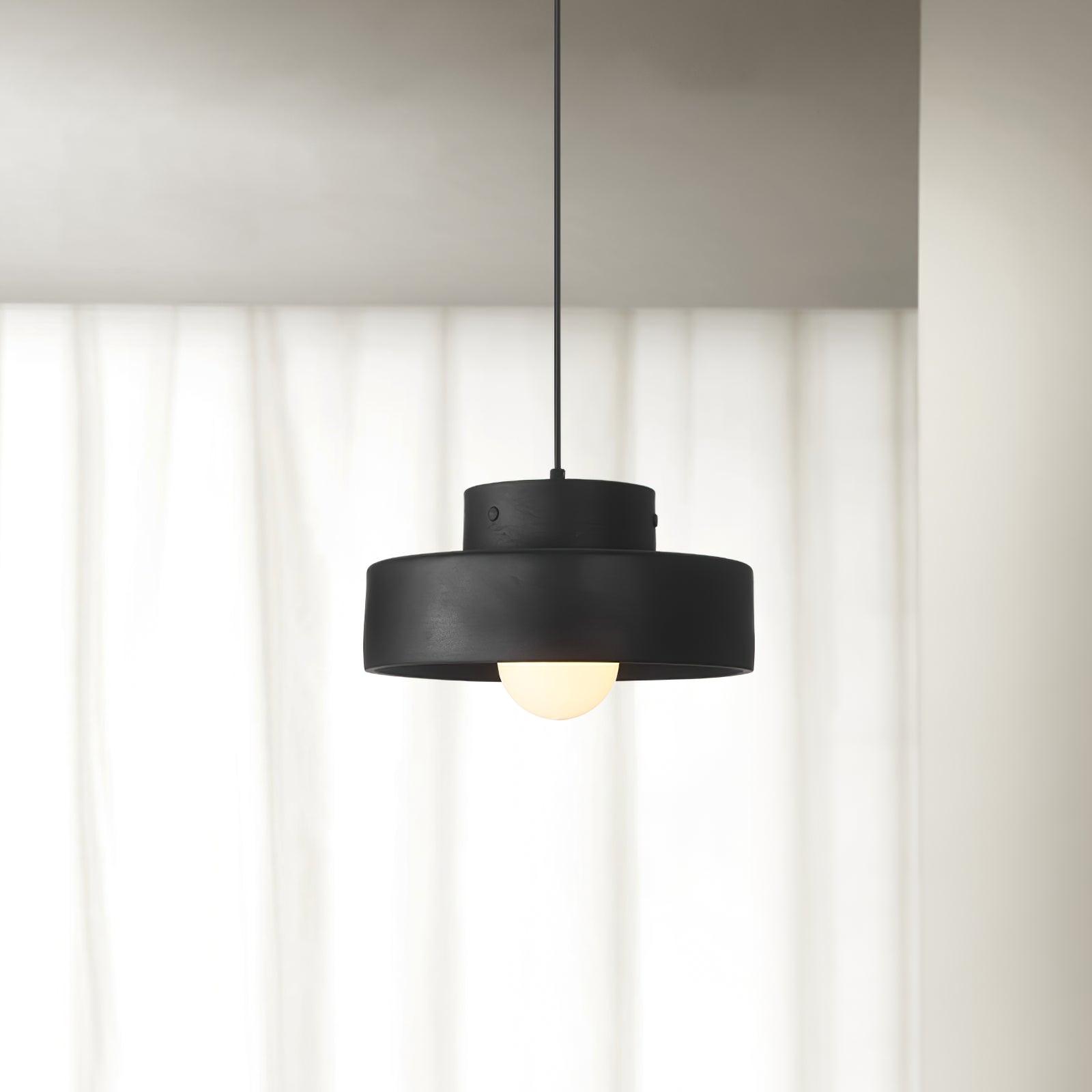 Calen Pendant Lamp Double Layers Resin-Neutral Decor