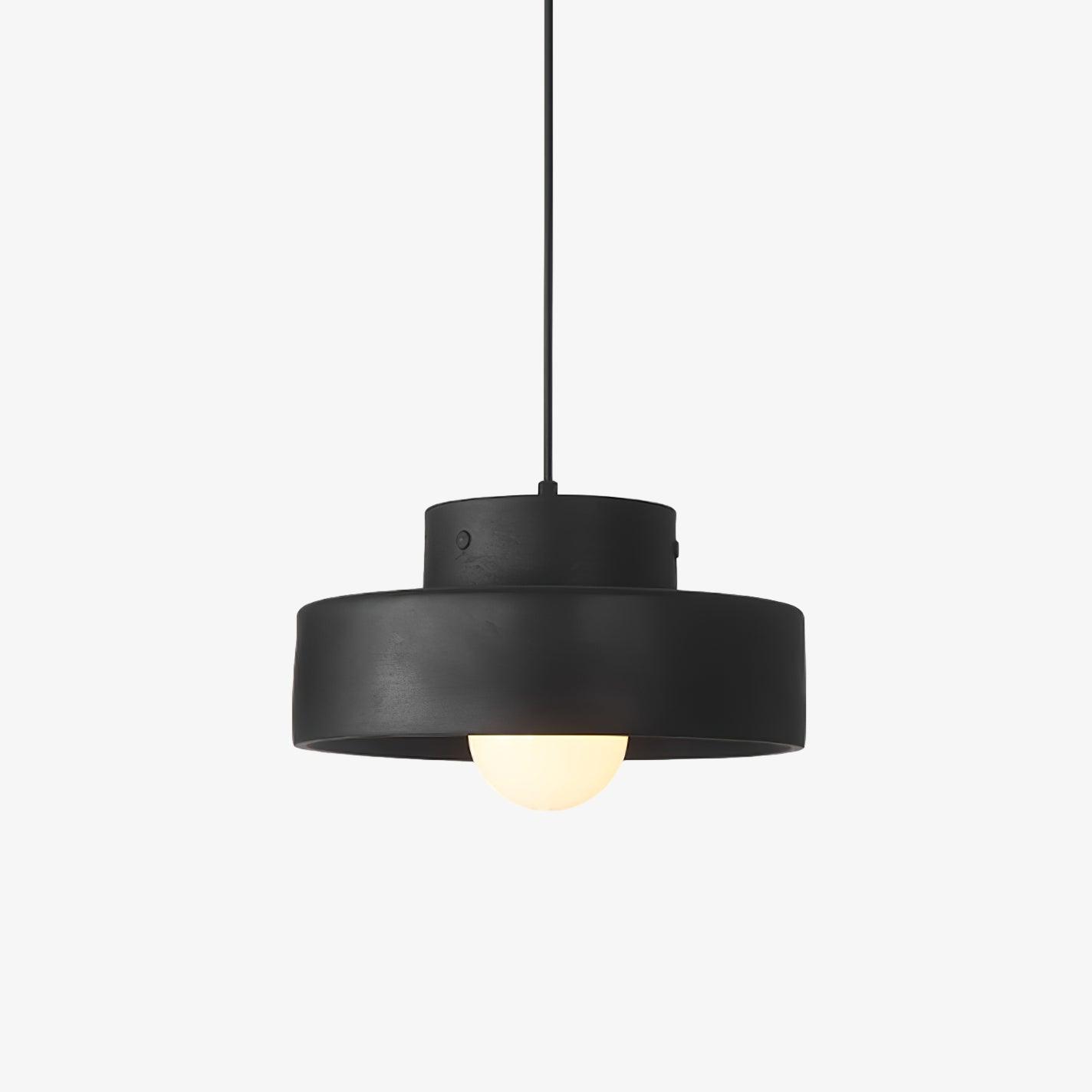 Calen Pendant Lamp Double Layers Resin-Neutral Decor