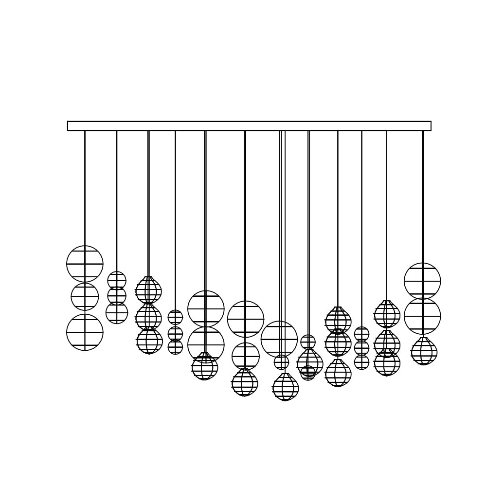 Breath of Light Customize Chandelier-Neutral Decor