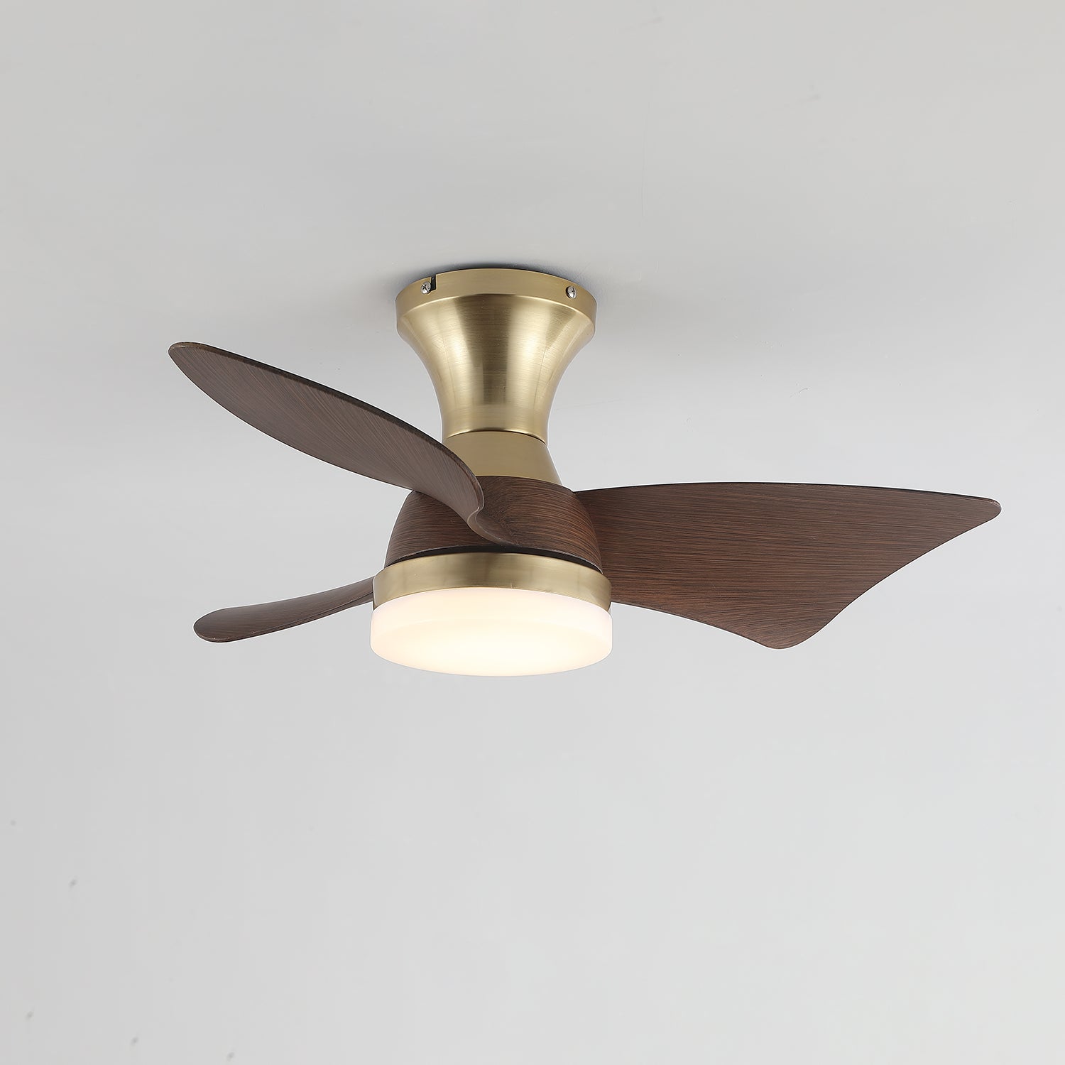 Aureon Modern Wood Ceiling Fan Light-Neutral Decor