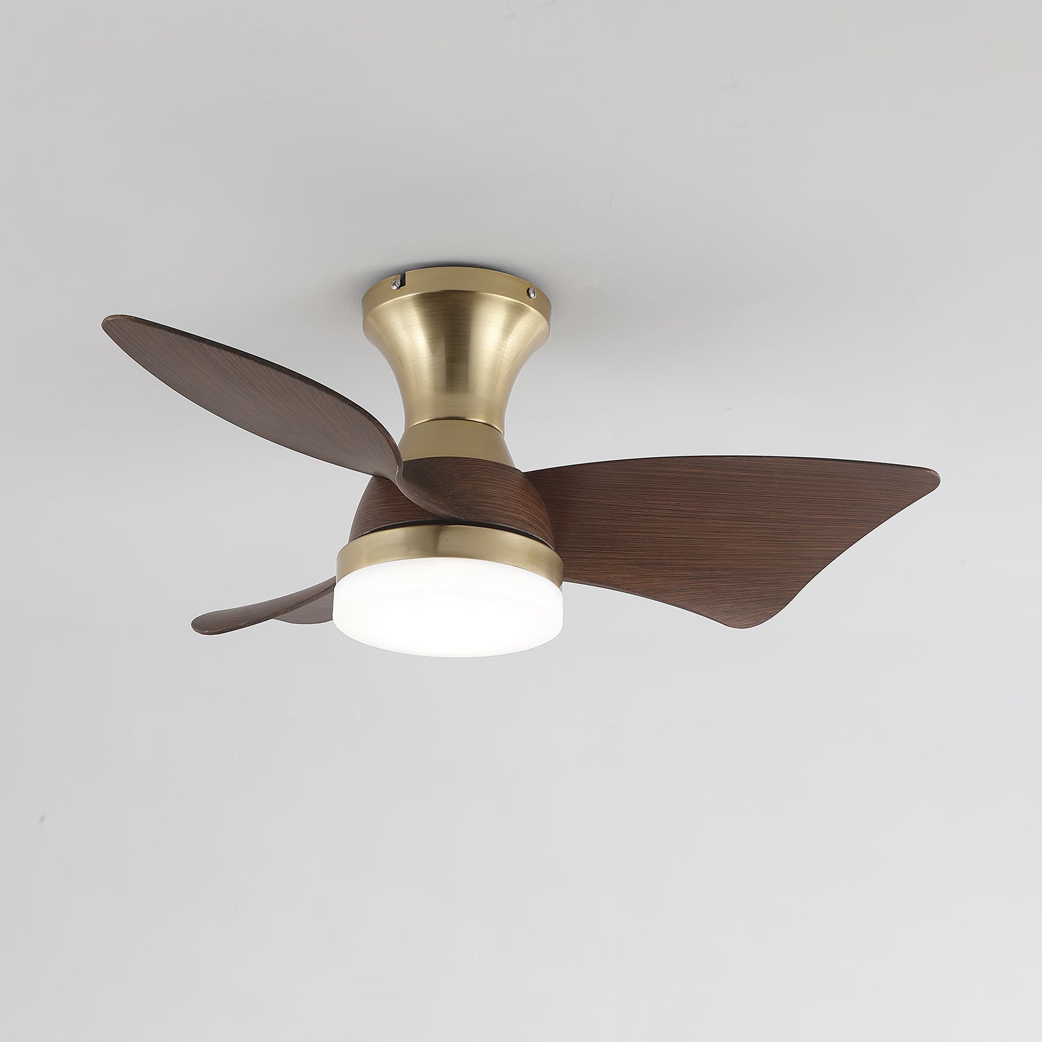 Aureon Modern Wood Ceiling Fan Light-Neutral Decor