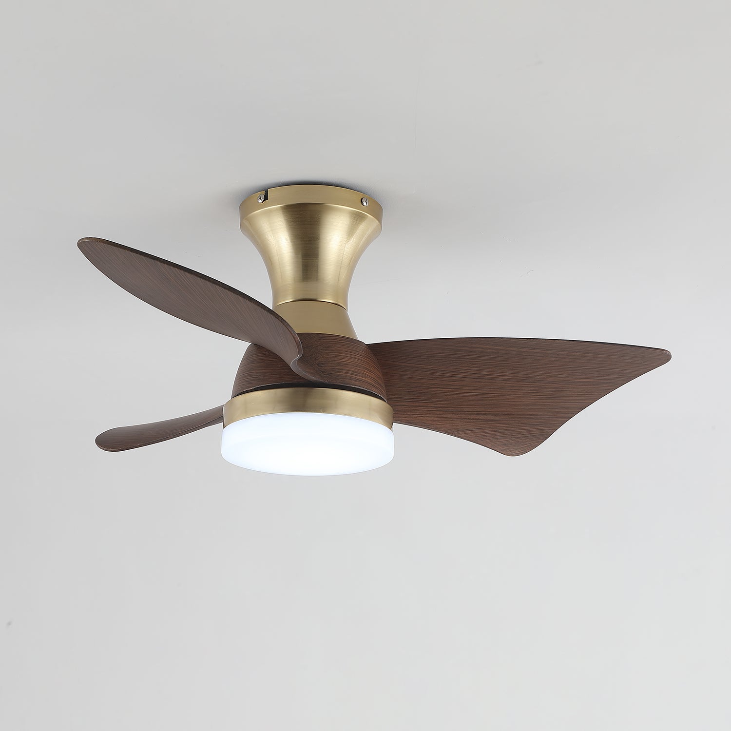 Aureon Modern Wood Ceiling Fan Light-Neutral Decor