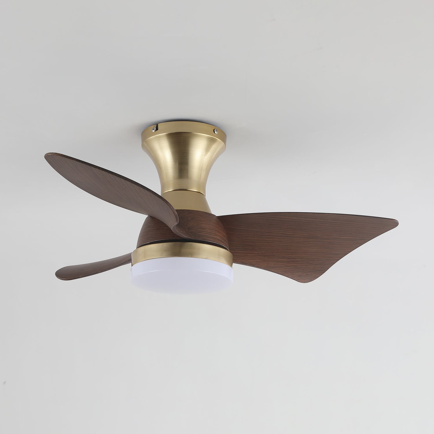 Aureon Modern Wood Ceiling Fan Light-Neutral Decor