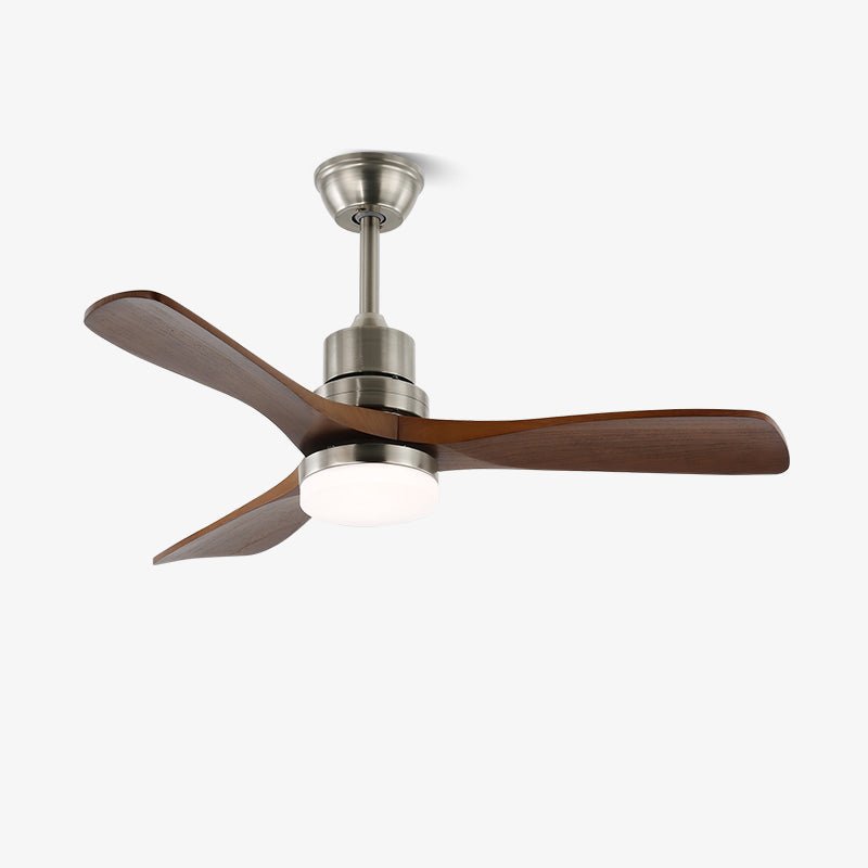Kaelen Modern Wood Ceiling Fan Light-Neutral Decor