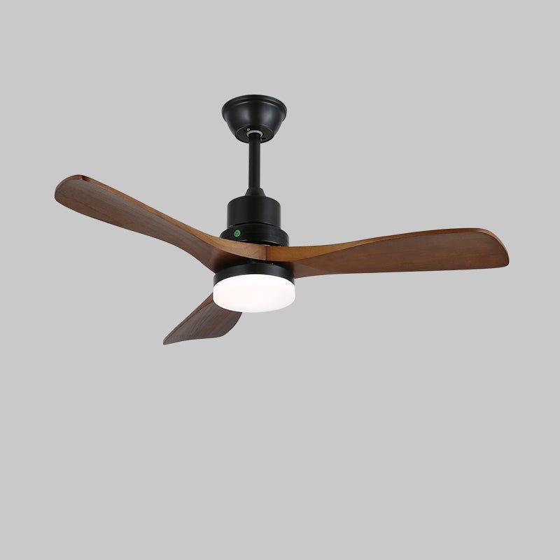 Kaelen Modern Wood Ceiling Fan Light-Neutral Decor