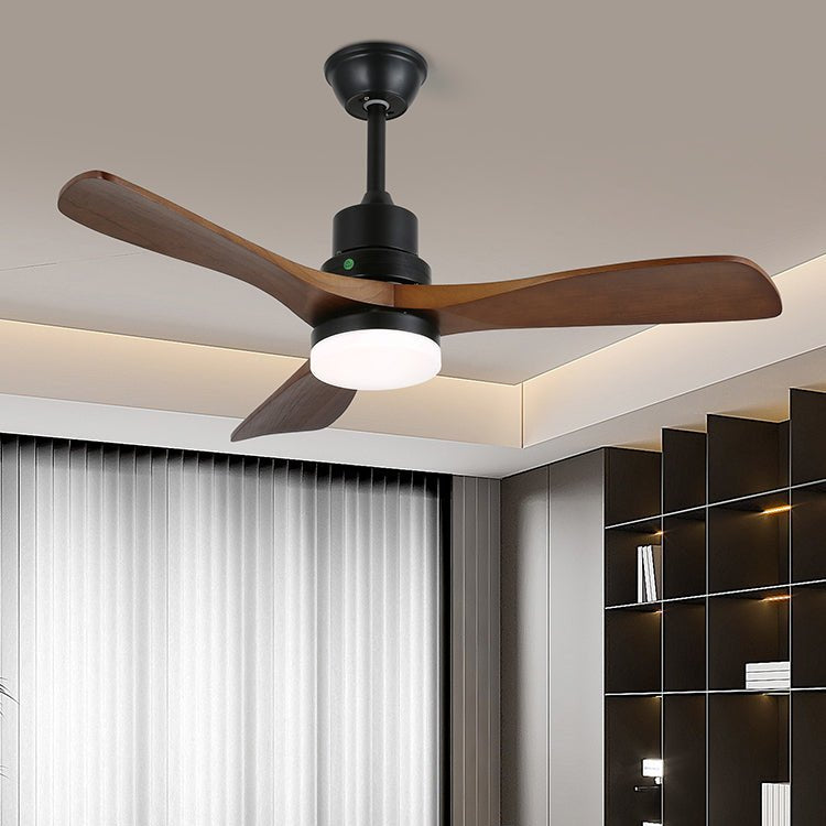 Kaelen Modern Wood Ceiling Fan Light-Neutral Decor