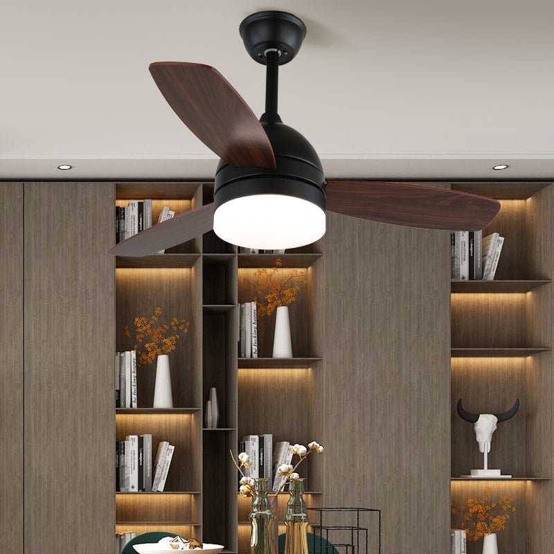 Selena Minimalist Wood Ceiling Fan Light-Neutral Decor