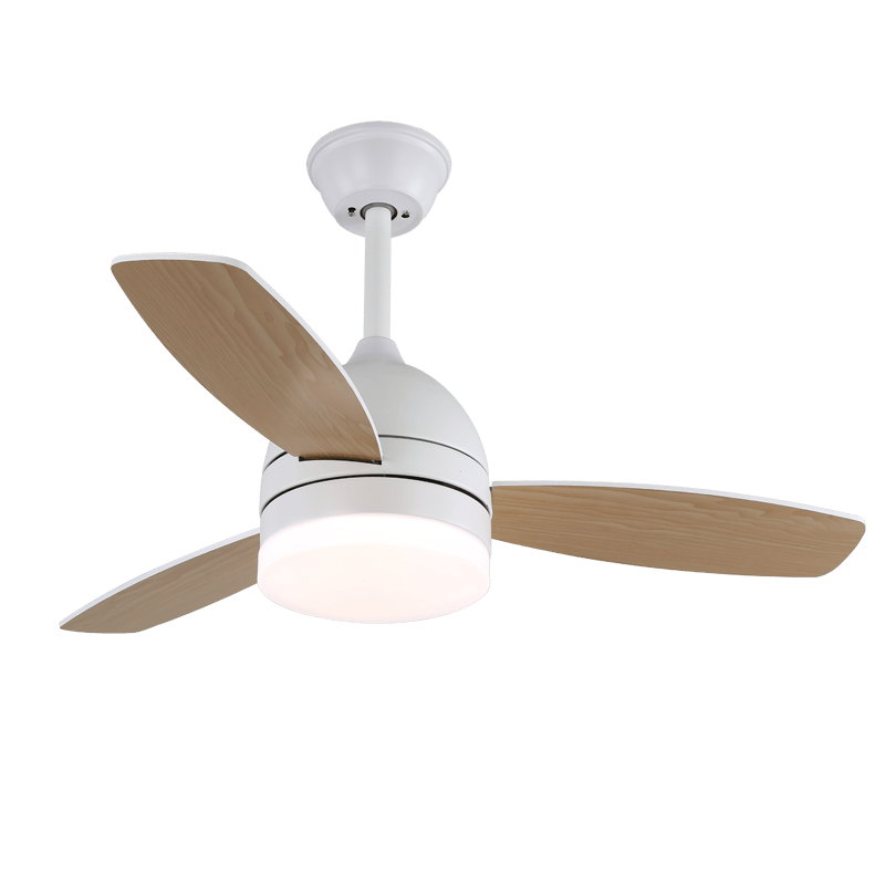 Selena Minimalist Wood Ceiling Fan Light-Neutral Decor