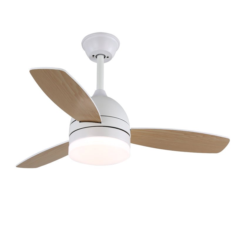Selena Minimalist Wood Ceiling Fan Light-Neutral Decor