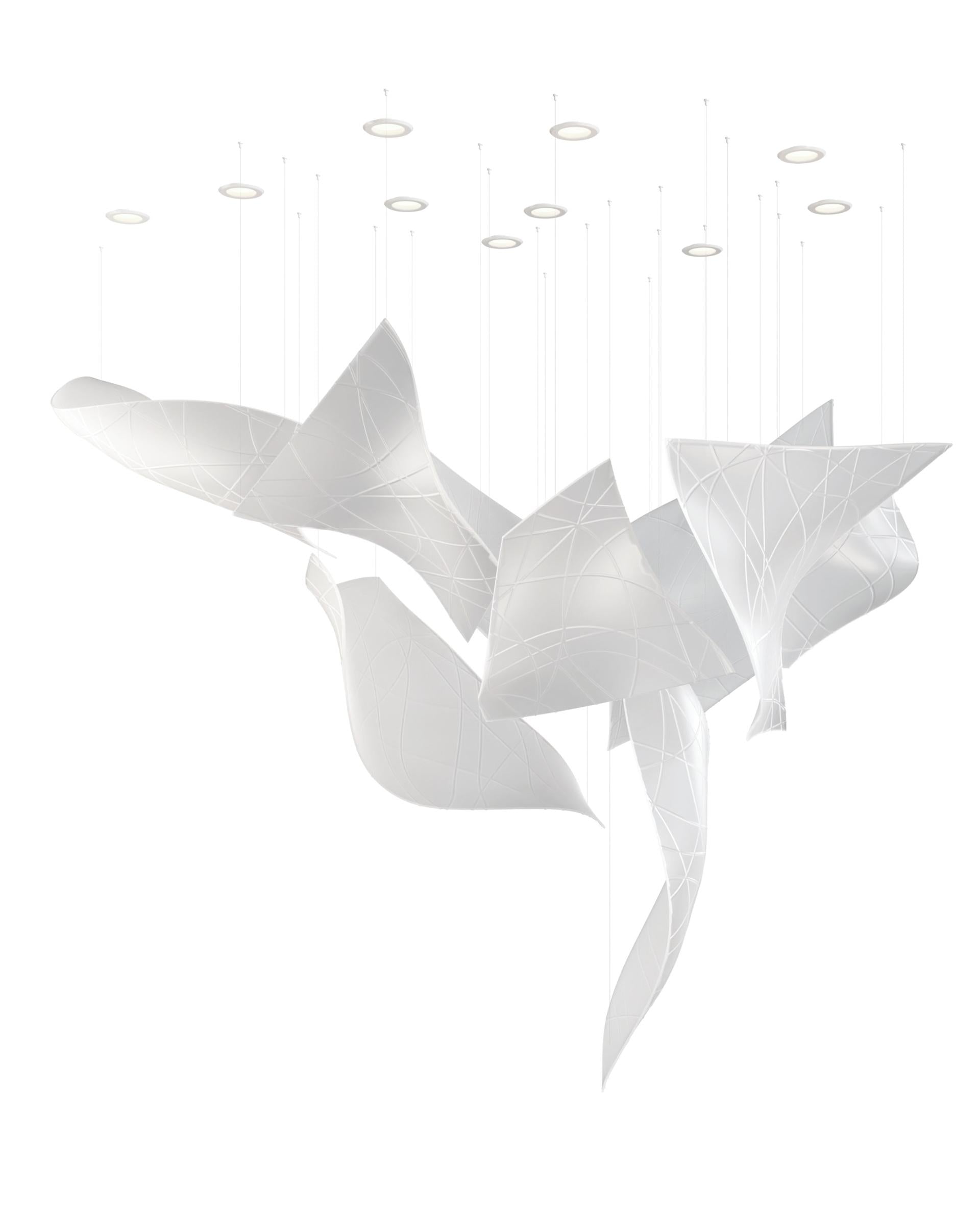 Alnoror Sculptural Gold Pendant Light-Neutral Decor