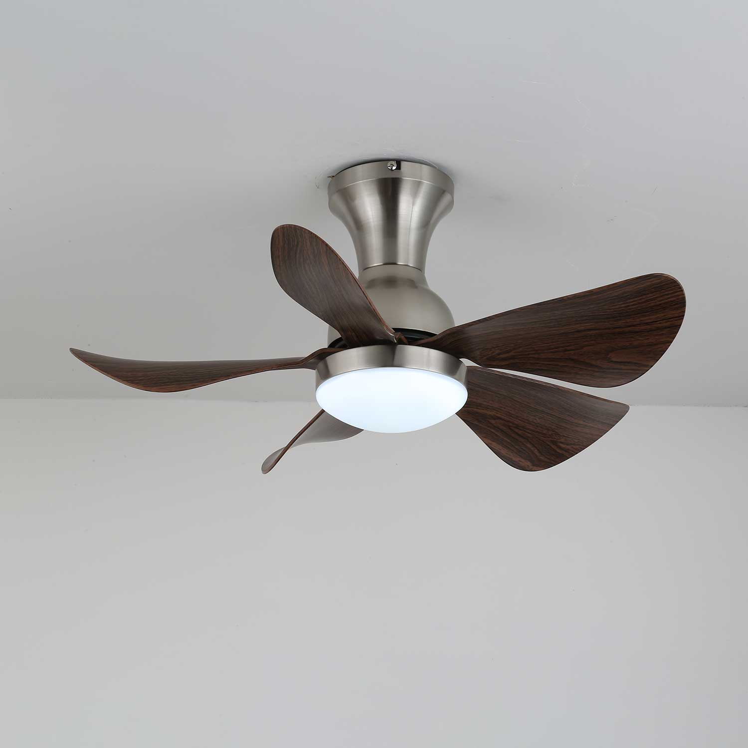 Novaro Modern Wood Ceiling Fan Light-Neutral Decor