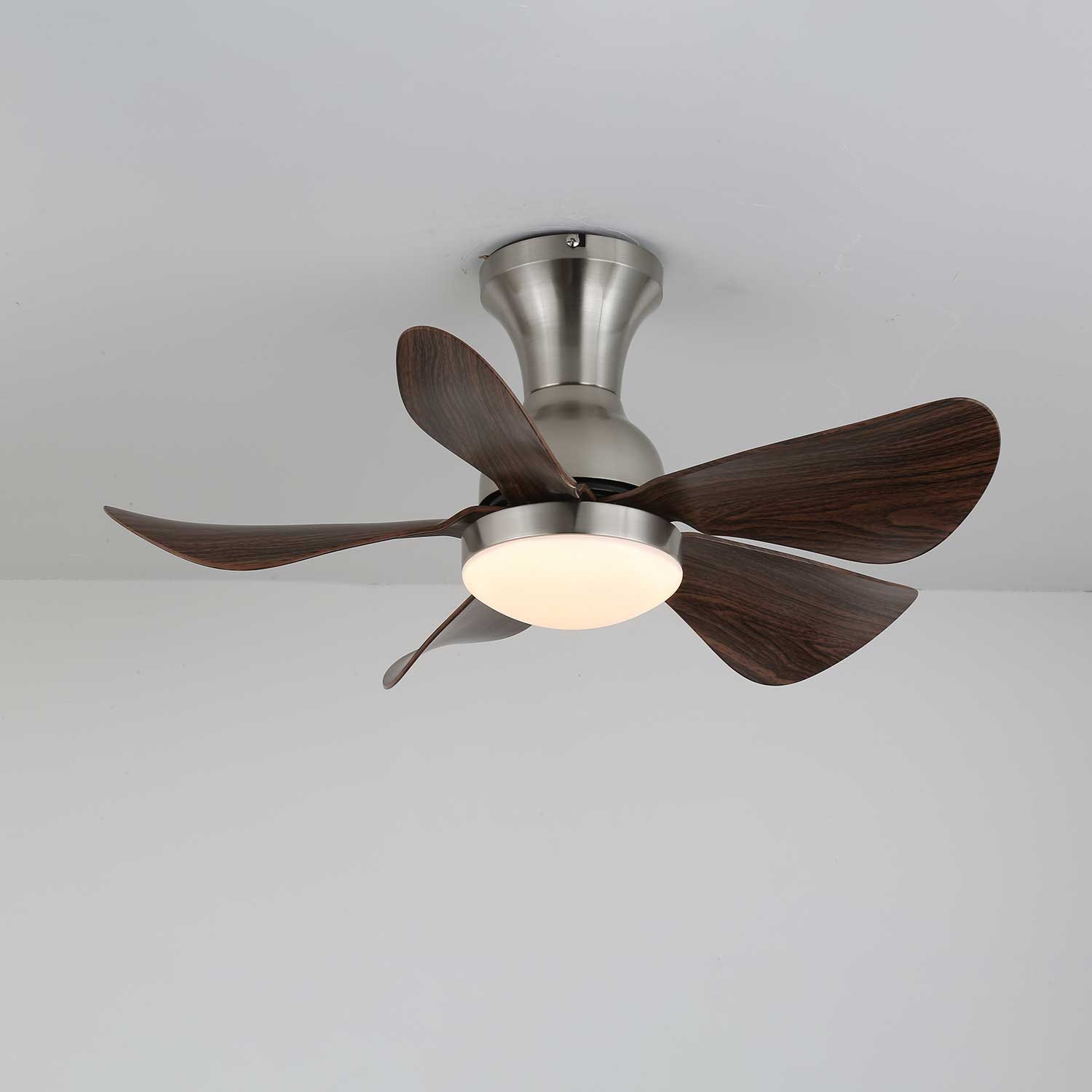 Novaro Modern Wood Ceiling Fan Light-Neutral Decor