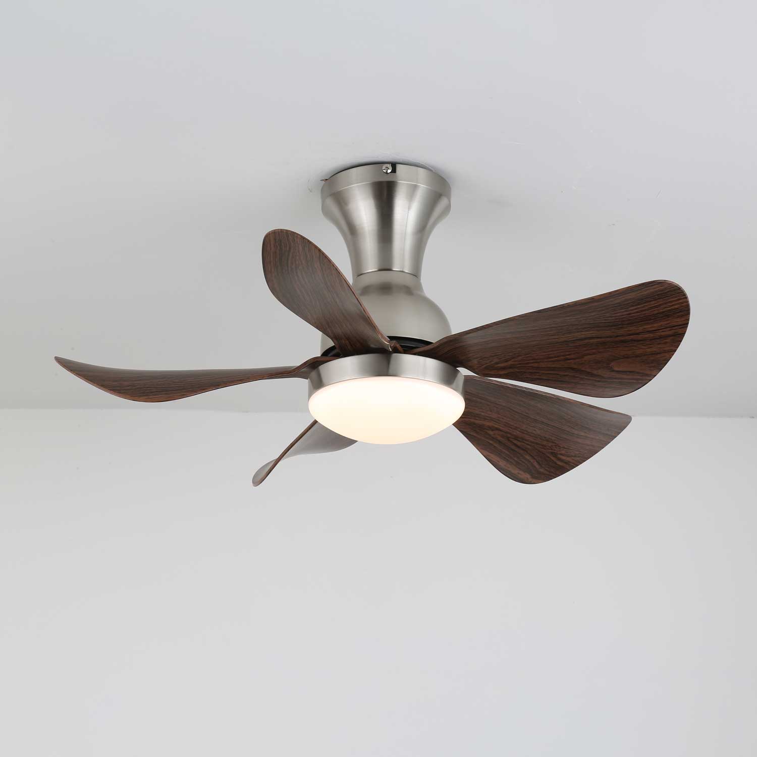 Novaro Modern Wood Ceiling Fan Light-Neutral Decor