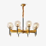 Glint Modern Brass Chandelier-Neutral Decor