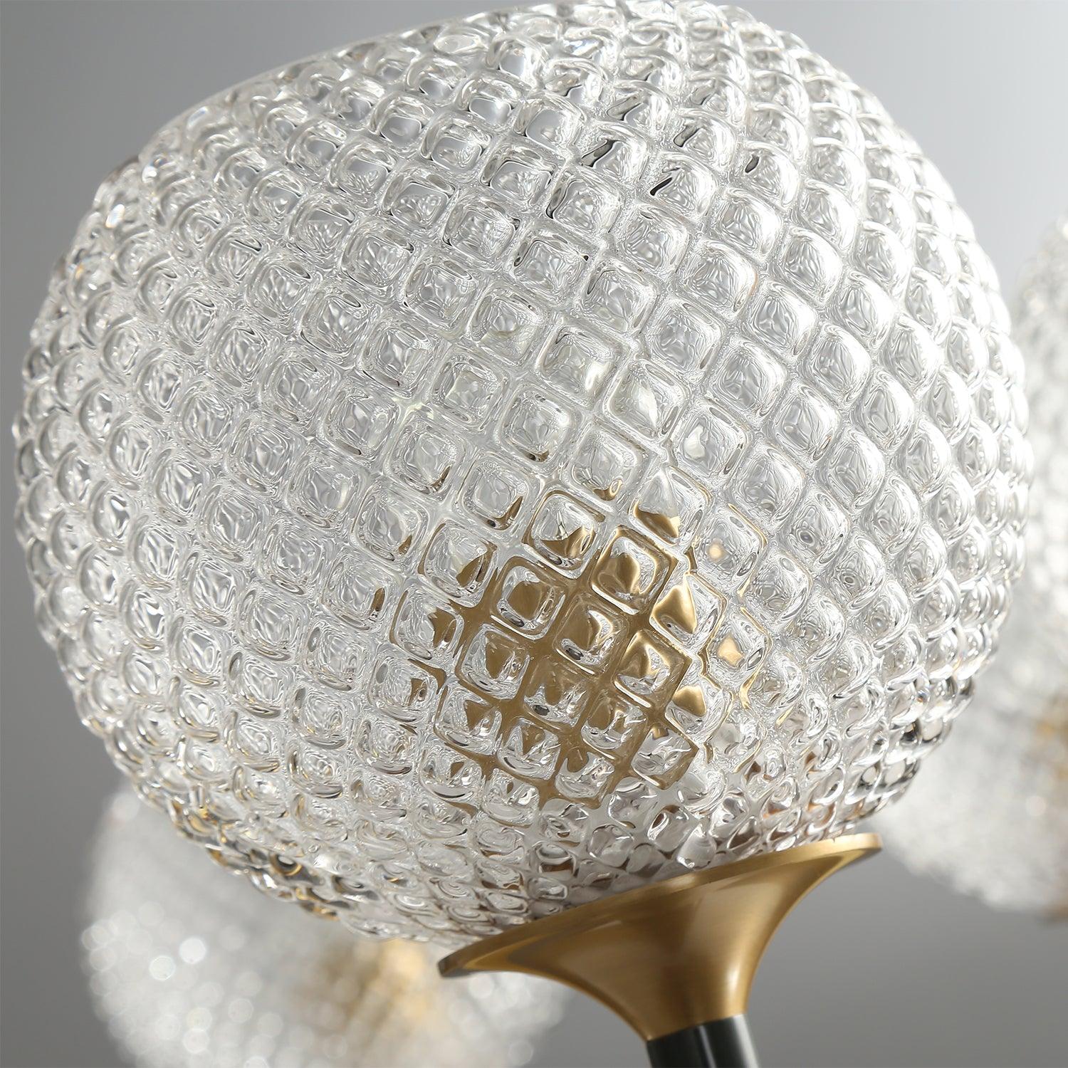 Glint Modern Brass Chandelier-Neutral Decor