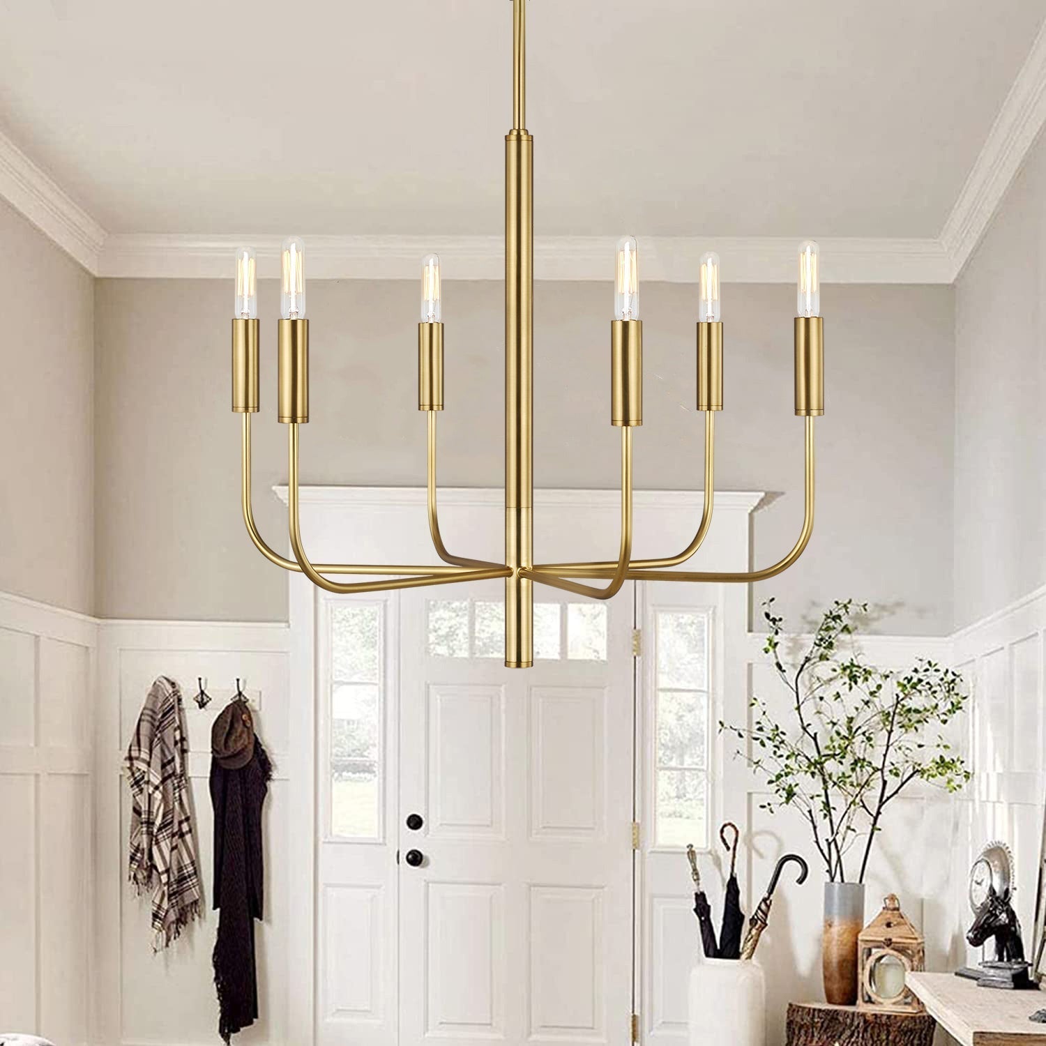 Valentina Brass Chandelier