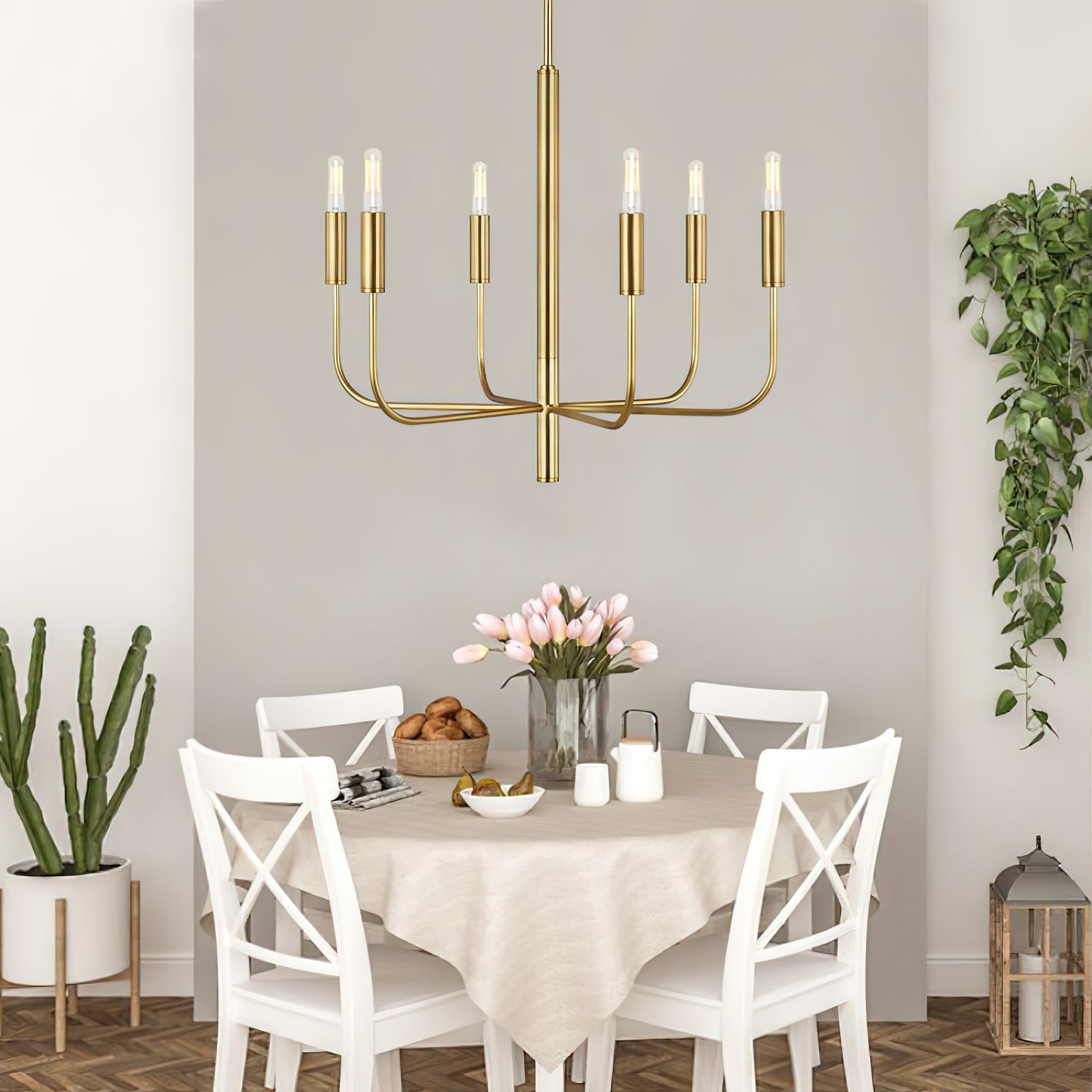Valentina Brass Chandelier
