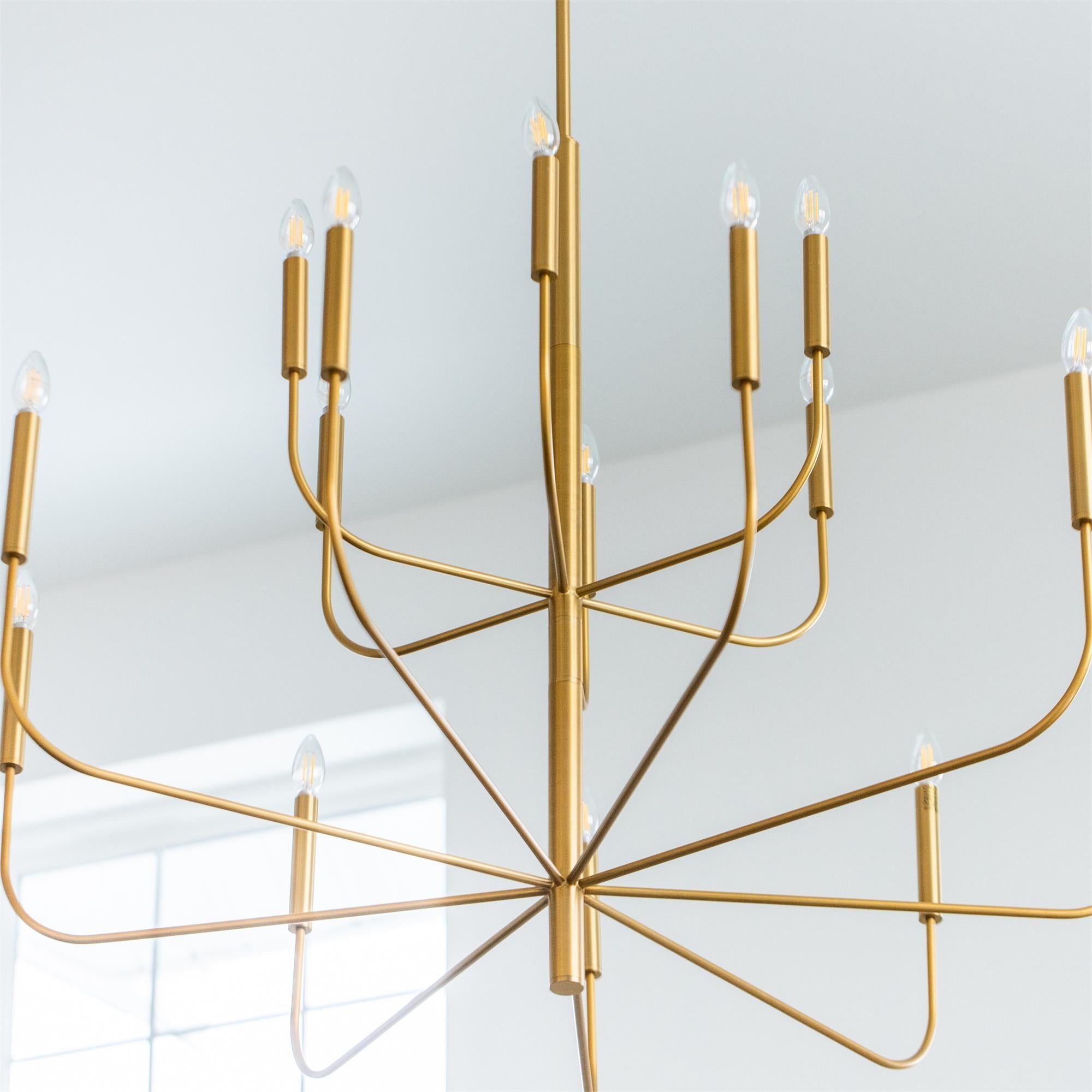 Valentina Brass Chandelier