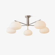 Lunara Luxe Glass Chandelier-Neutral Decor