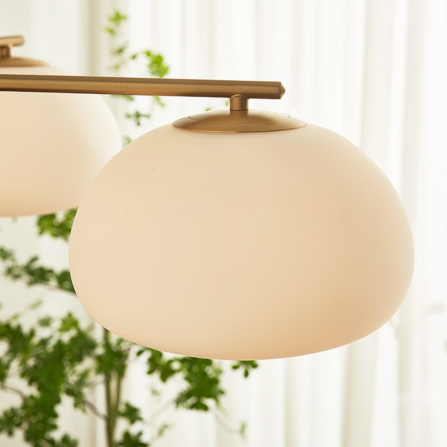 Lunara Luxe Glass Chandelier-Neutral Decor