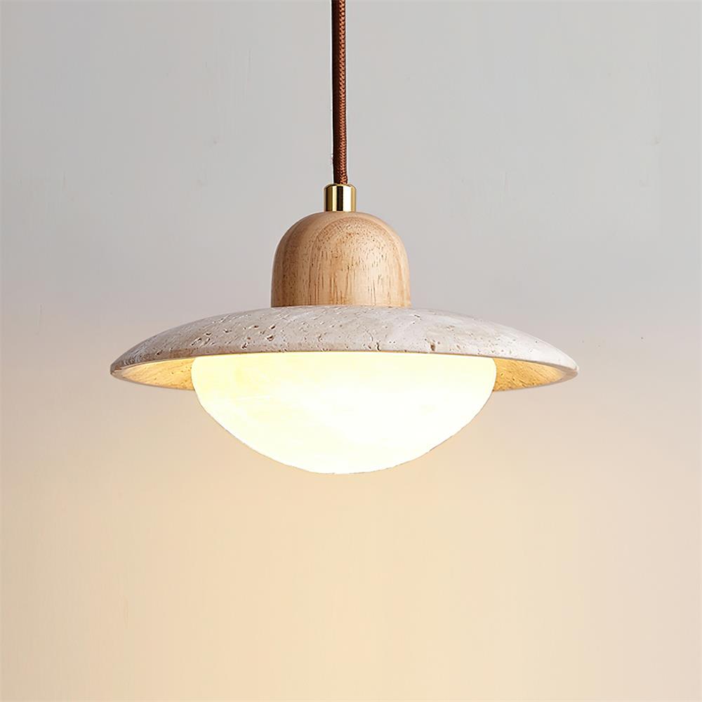Duvio Travertine Pendant Light