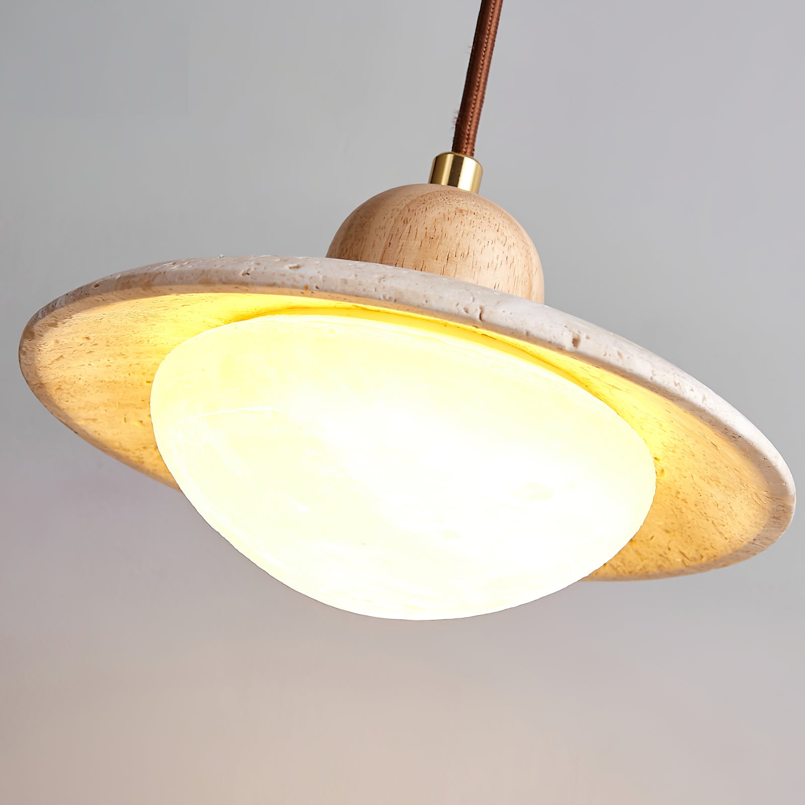 Duvio Travertine Pendant Light