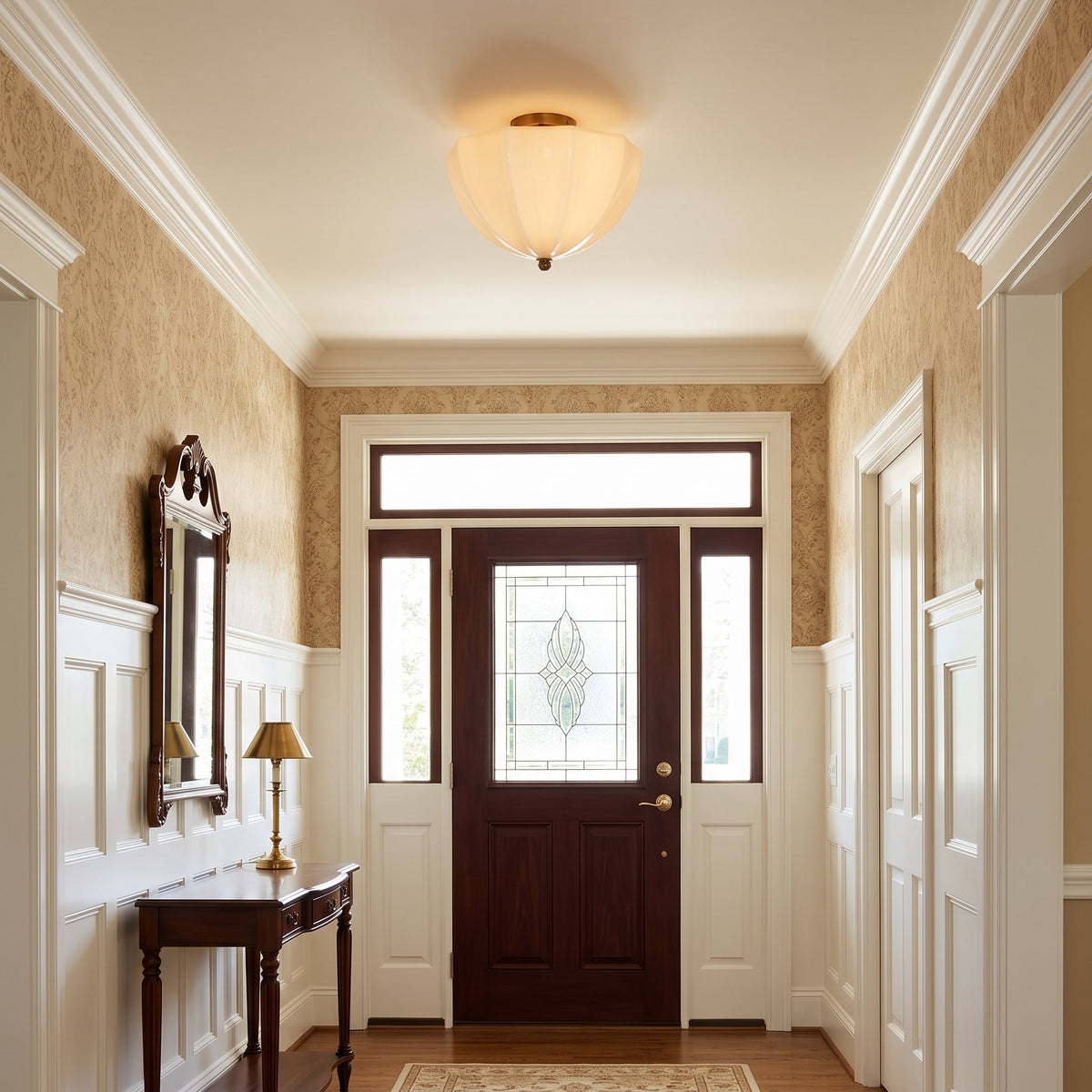 Winslowmere Glass Ceiling Lamp