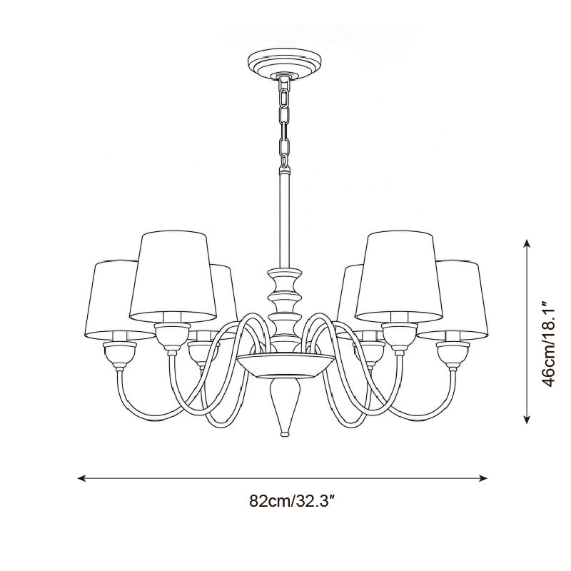 Sterling Chandelier