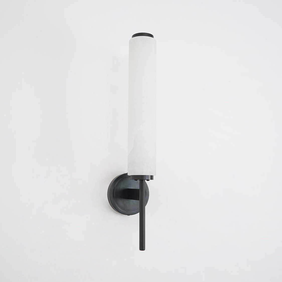 Olrinyra Cylinder Alabaster Wall Light-Neutral Decor