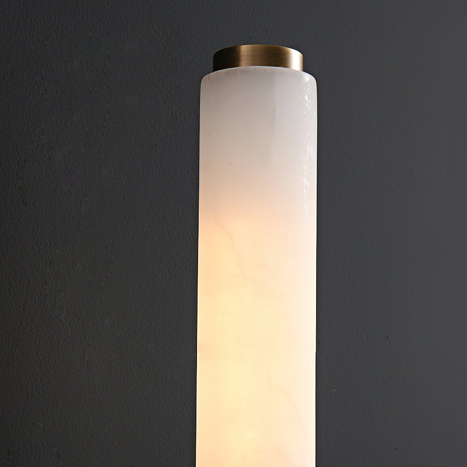 The plug-in cord and switch detail for the wall lamp.