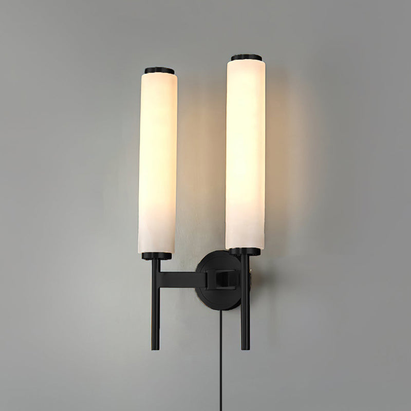 Diagram showing the dimensions of the large Brindisi Wall Lamp.