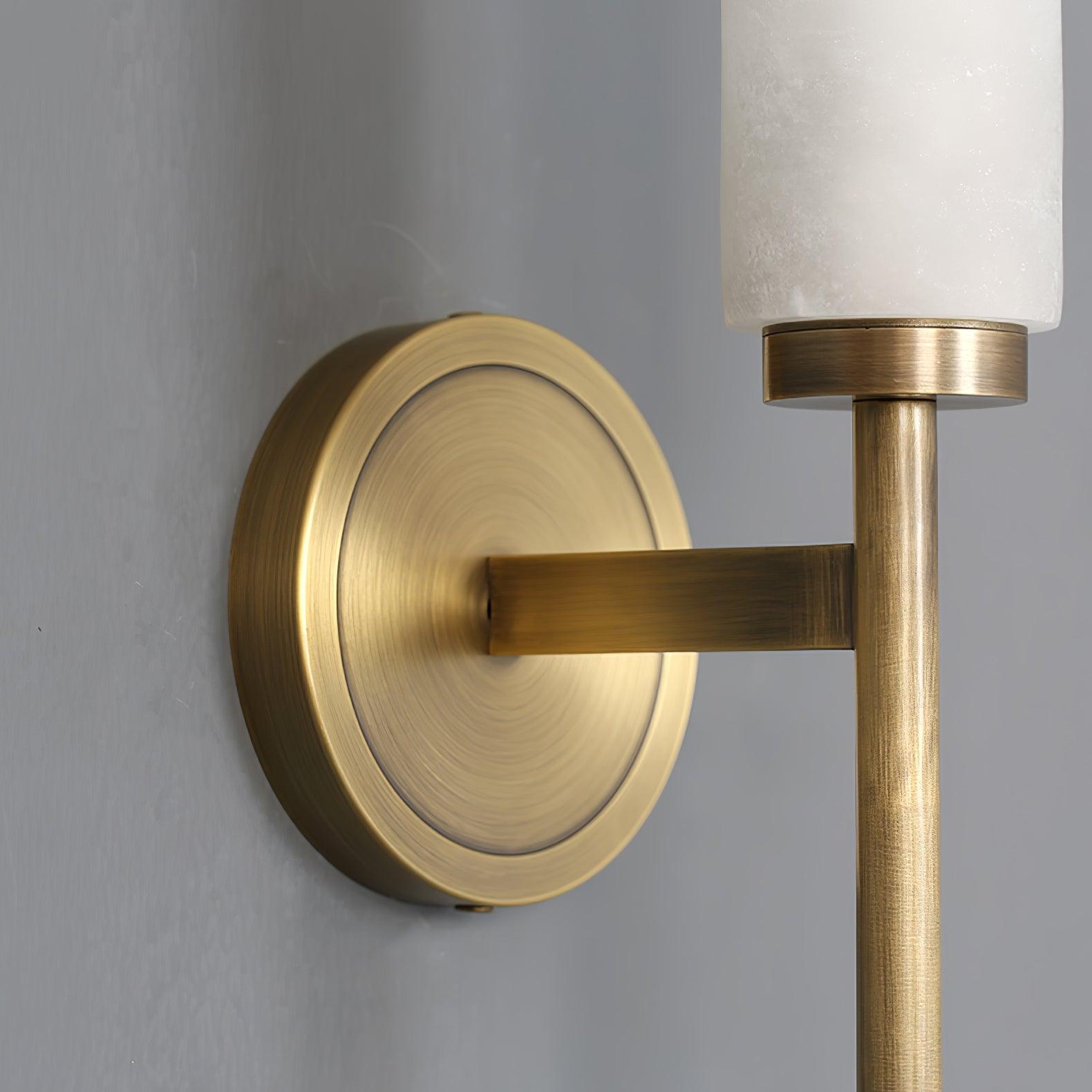 Kristy Art Deco  Alabaster  Wall Lamp