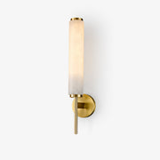 Olrinyra Cylinder Alabaster Wall Light-Neutral Decor