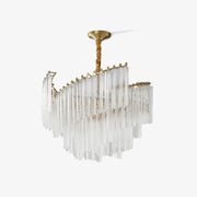 Ala Postmodern Luxury Brinicle Crystal Chandelier-Neutral Decor
