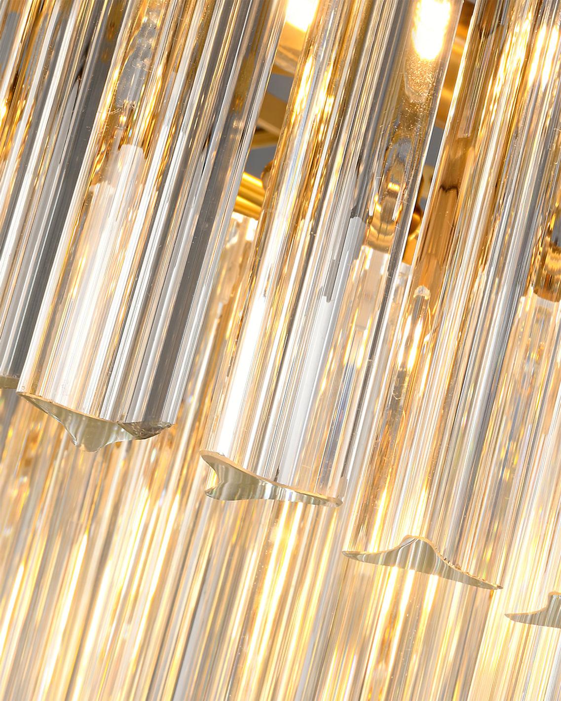 Ala Postmodern Luxury Brinicle Crystal Chandelier-Neutral Decor