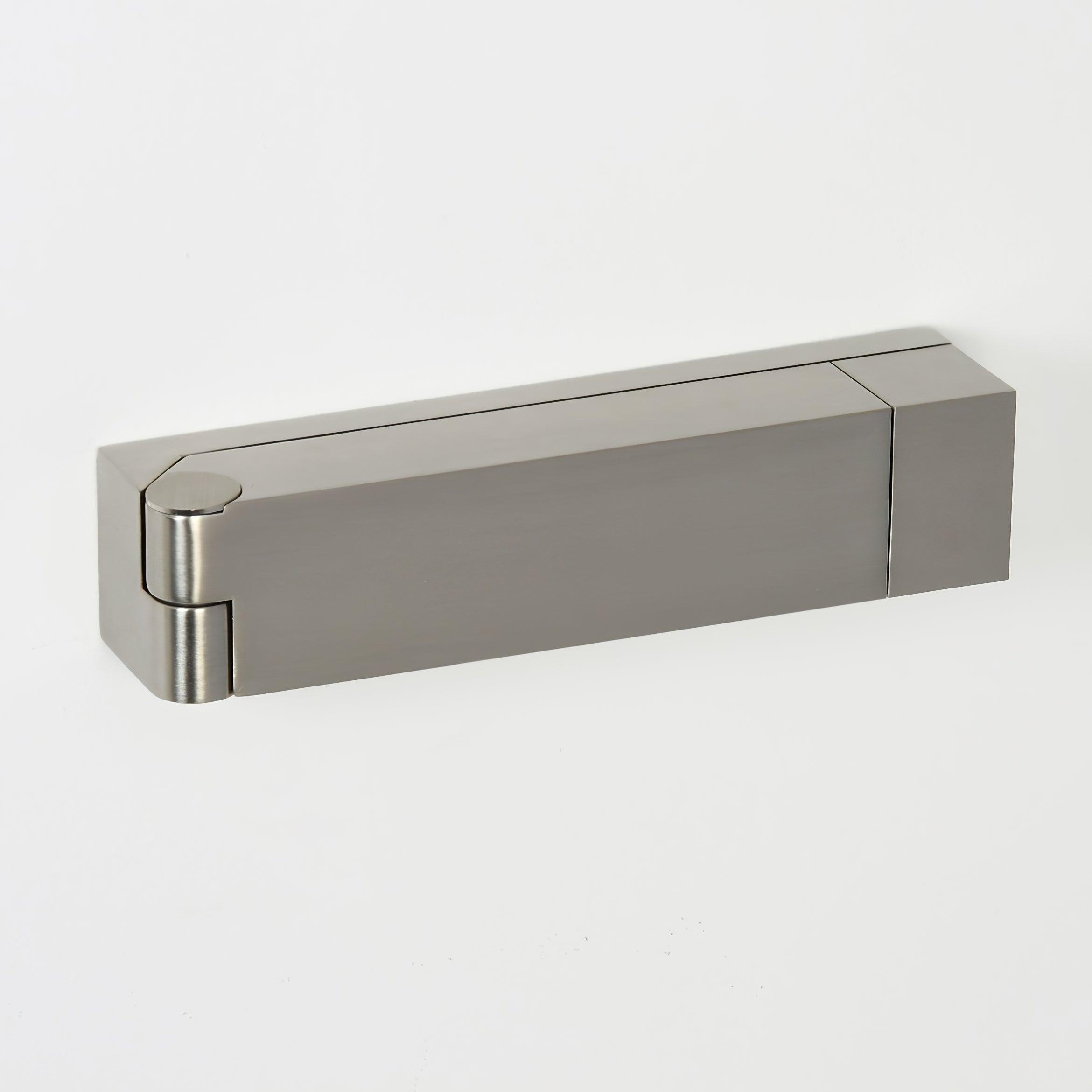 LED Wall Sconce Aluminum Alloy Body Matt Black Nickel Minimalist