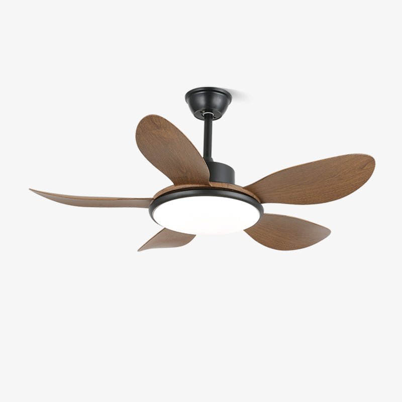 Tirenor Wood Ceiling Fan Light-Neutral Decor