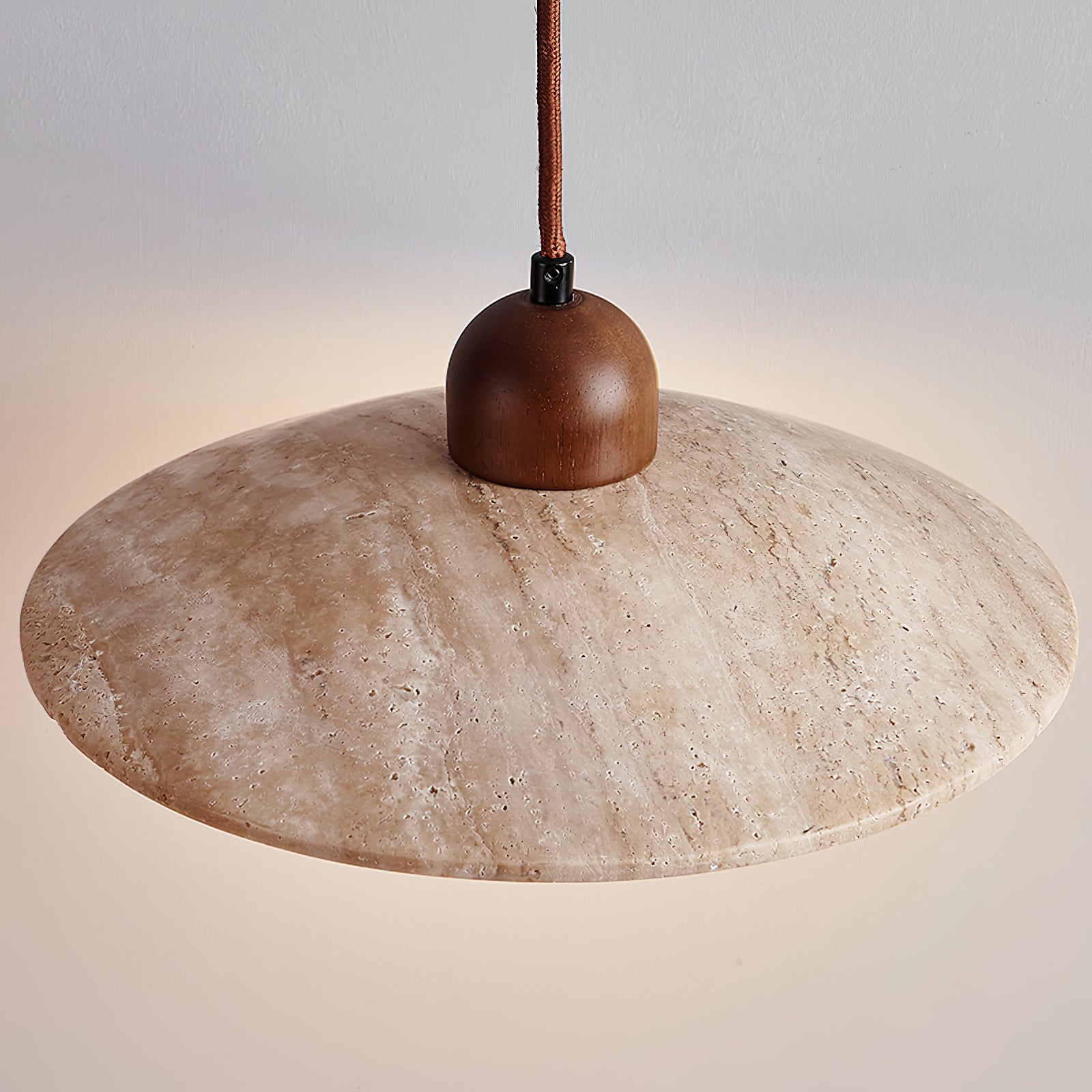 Ritta  Pendant Lamp Travertine  Minimalist