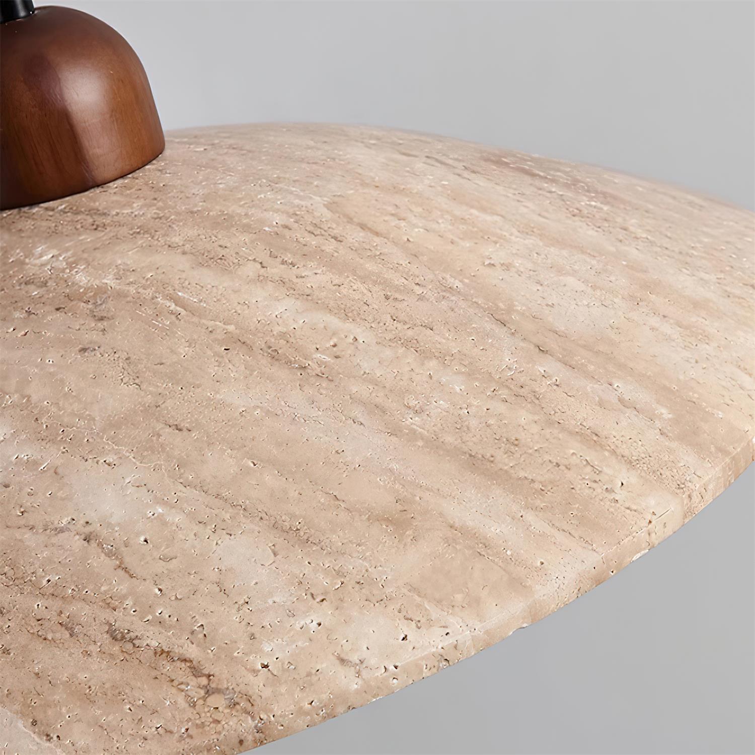 Ritta  Pendant Lamp Travertine  Minimalist
