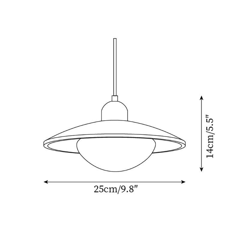 Ritta  Pendant Lamp Travertine  Minimalist