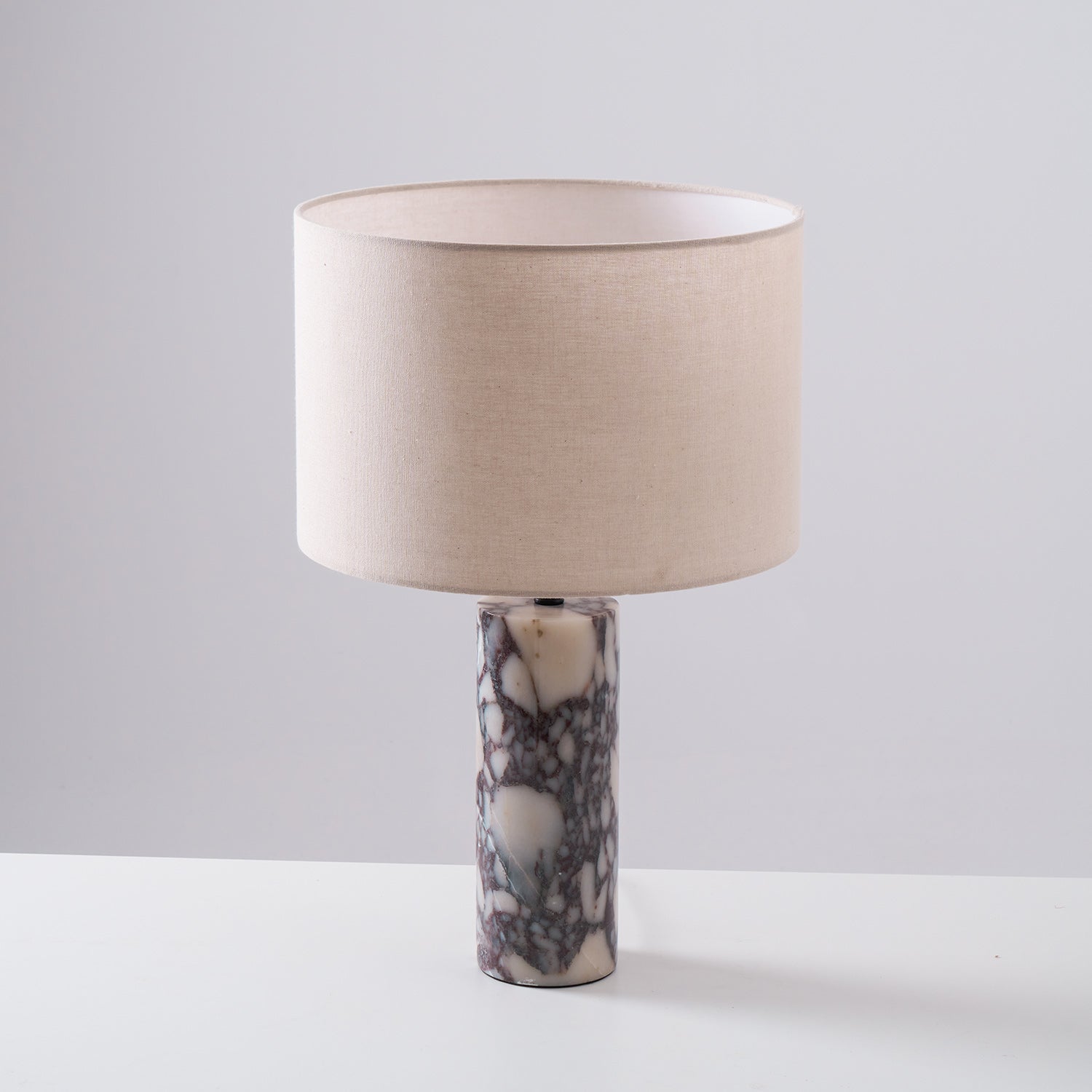 Vivo Elegant Marble Table Lamp-Neutral Decor