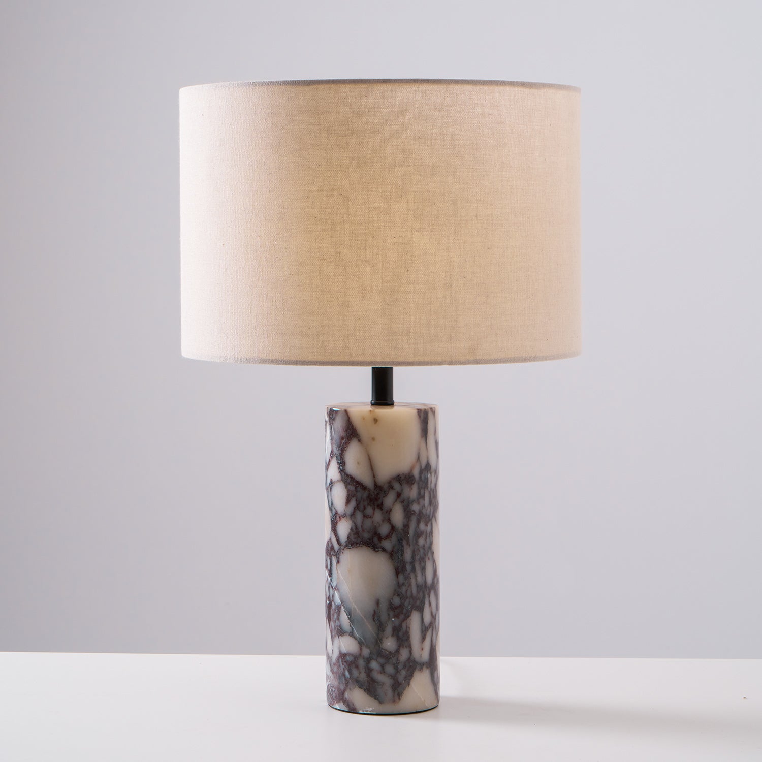 Vivo Elegant Marble Table Lamp-Neutral Decor