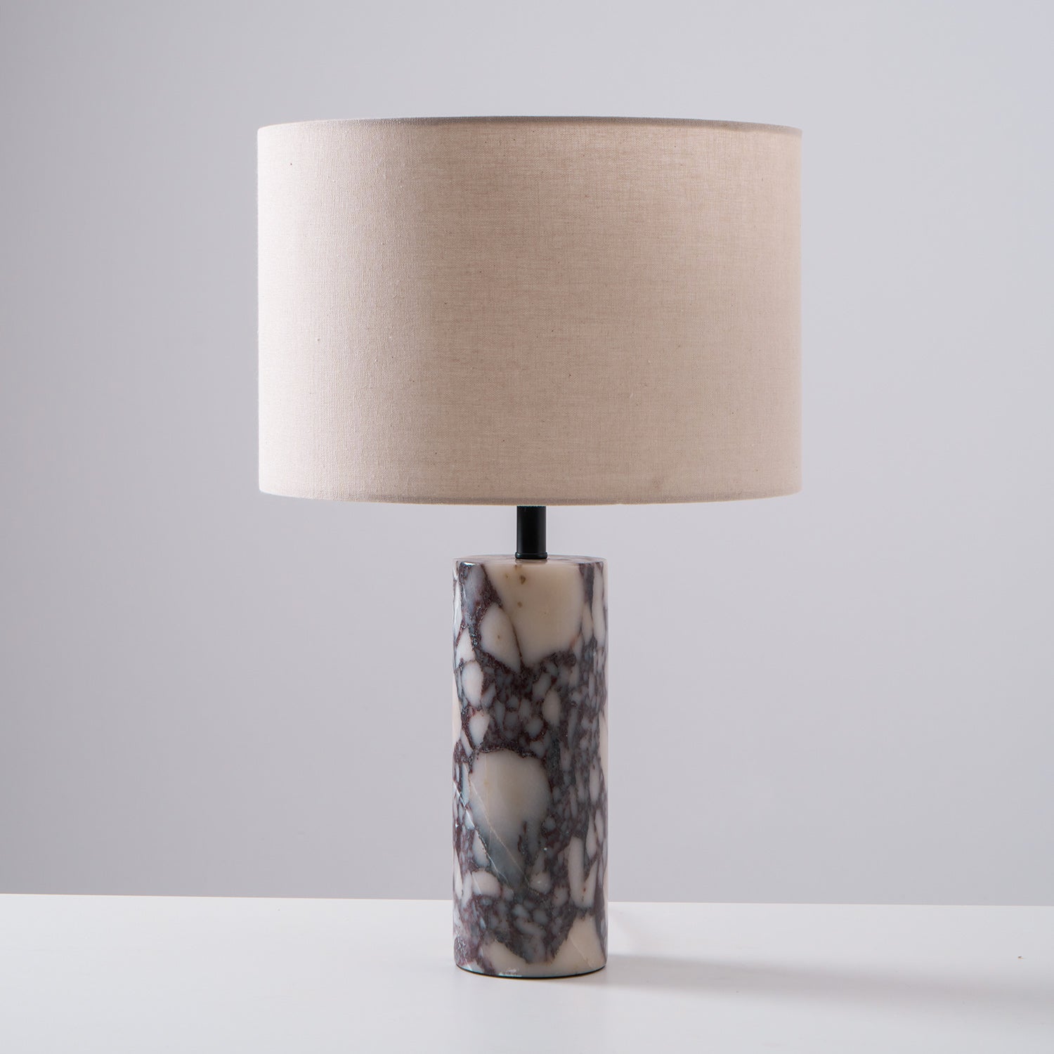Vivo Elegant Marble Table Lamp-Neutral Decor