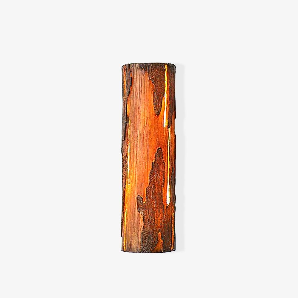 Pravl Wall Lamp Bark Texture Rustic-Neutral Decor