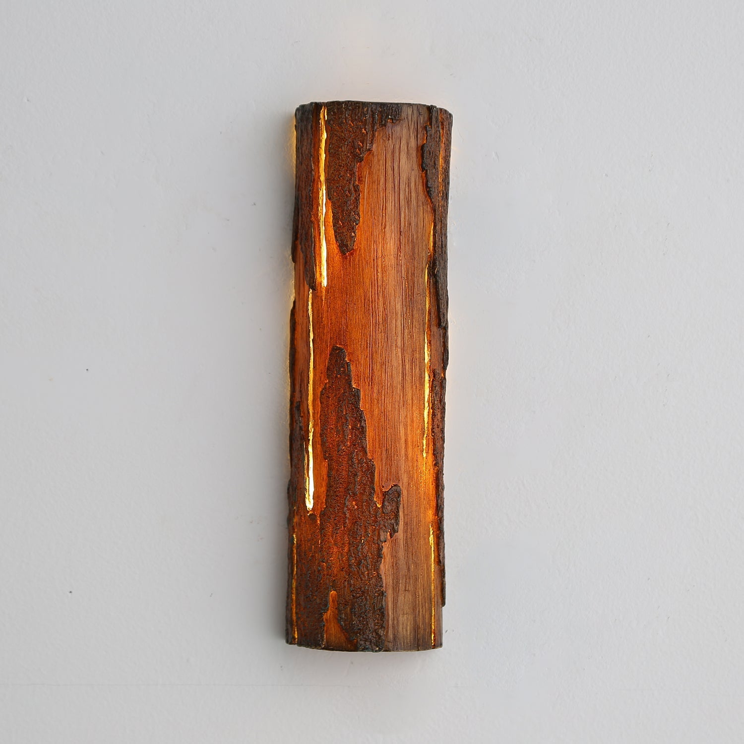 Pravl Wall Lamp Bark Texture Rustic-Neutral Decor