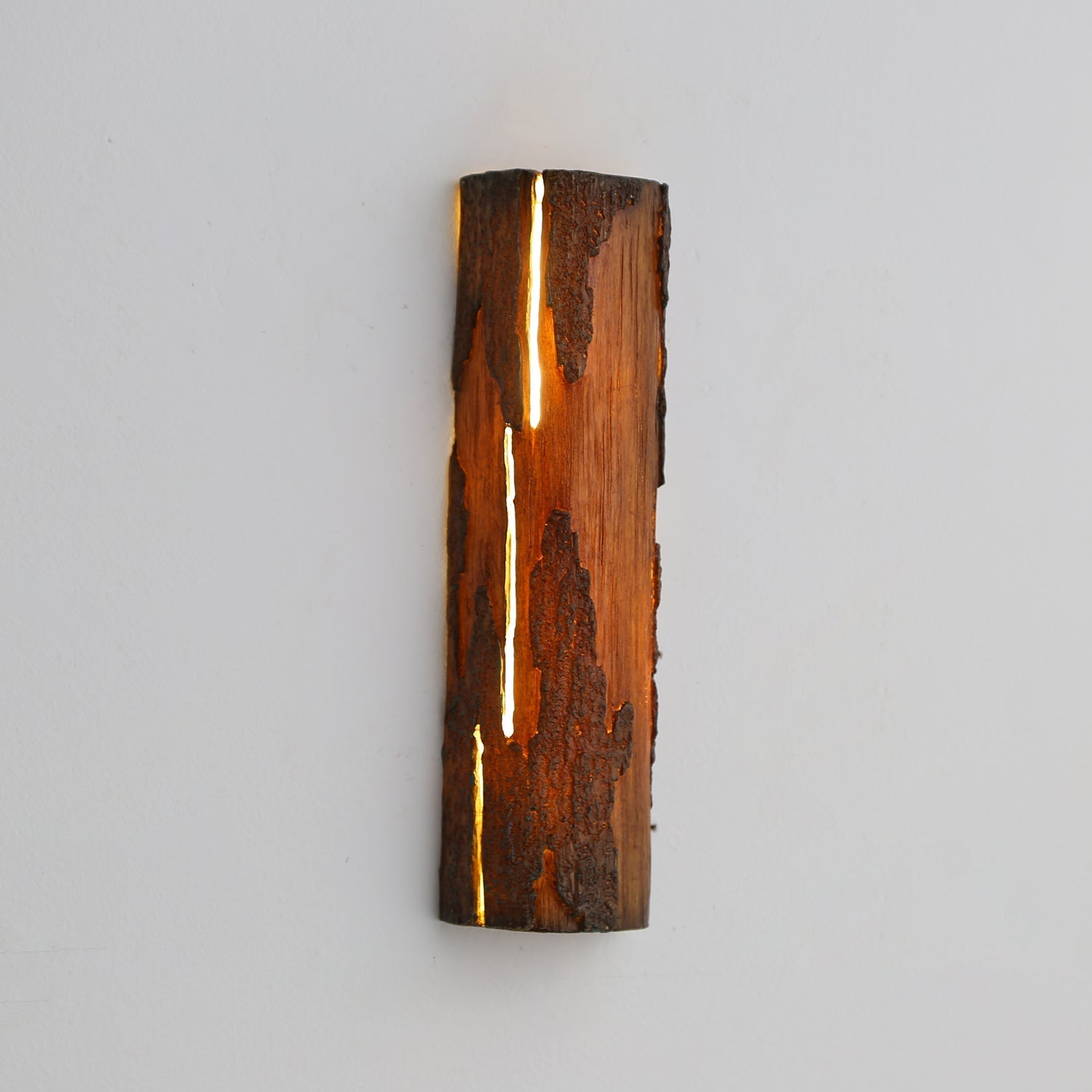 Pravl Wall Lamp Bark Texture Rustic-Neutral Decor