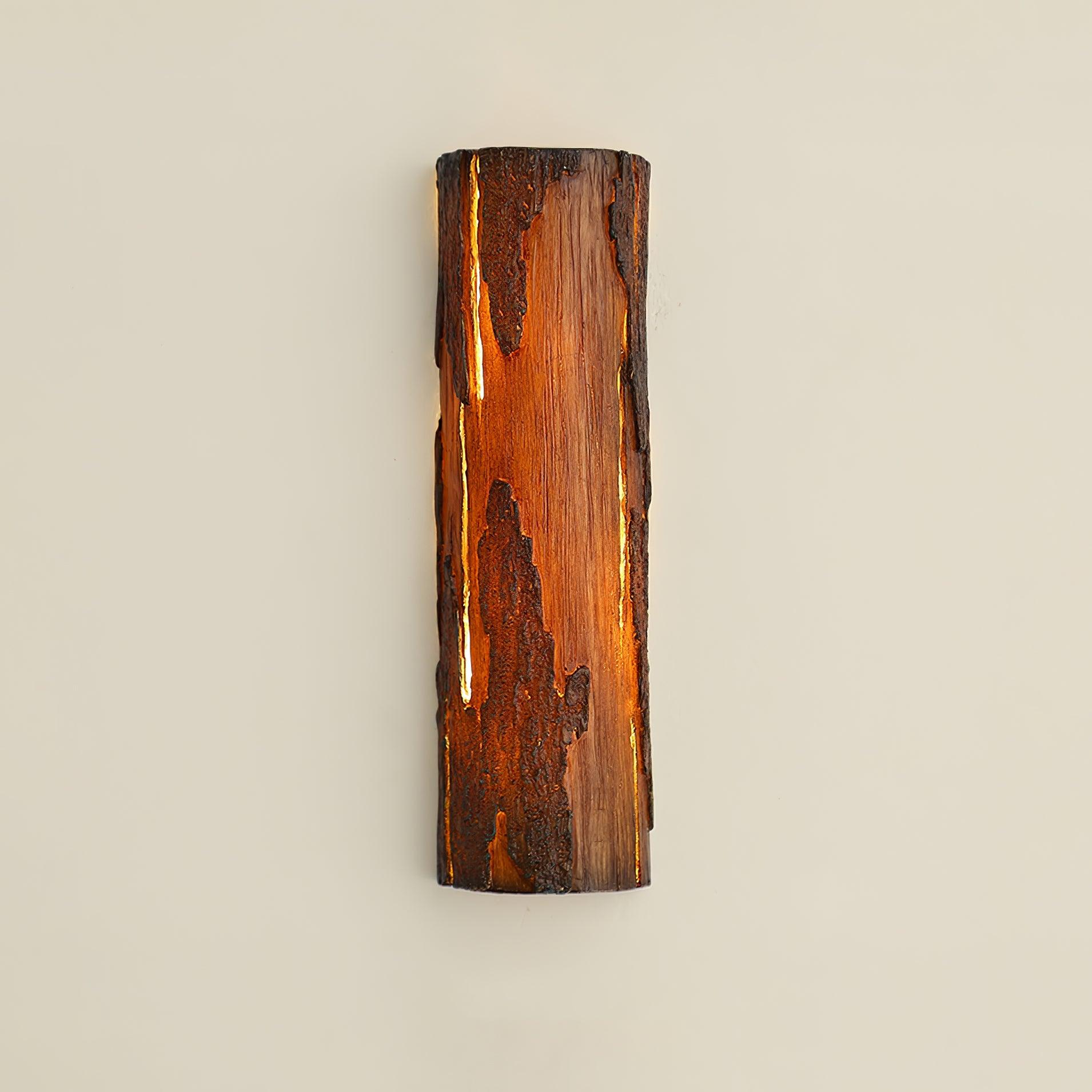 Pravl Wall Lamp Bark Texture Rustic-Neutral Decor